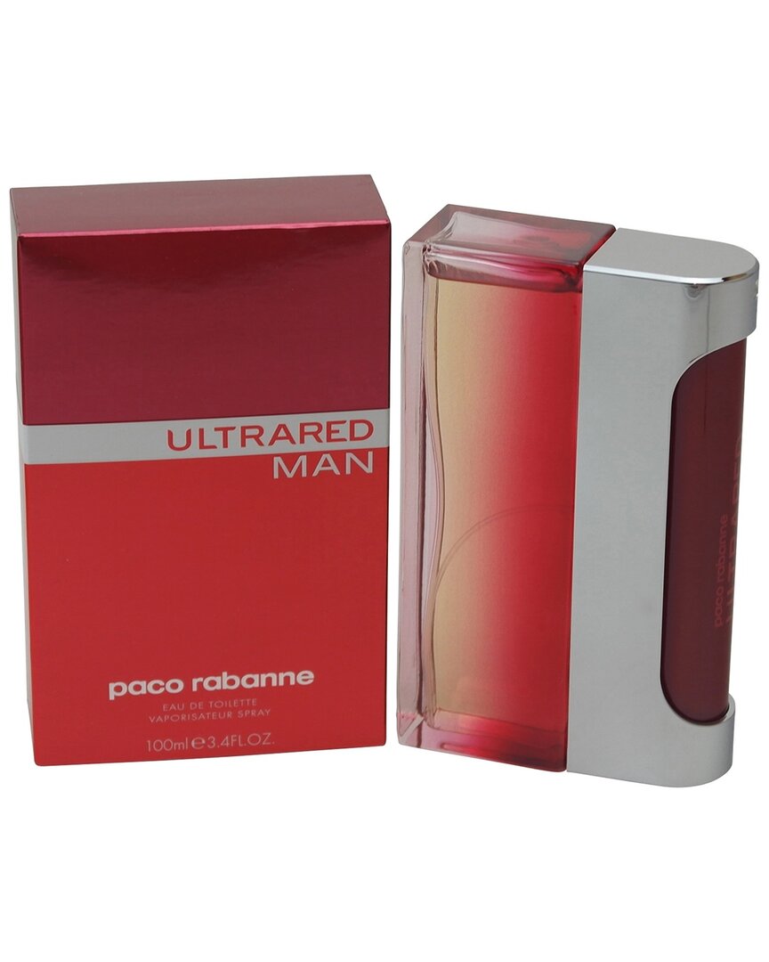 Rabanne Paco  Men's 3.4oz Paco Ultrared Eau De Toilette Spray
