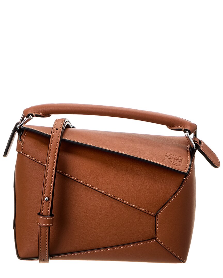 LOEWE LOEWE PUZZLE MINI LEATHER CROSSBODY