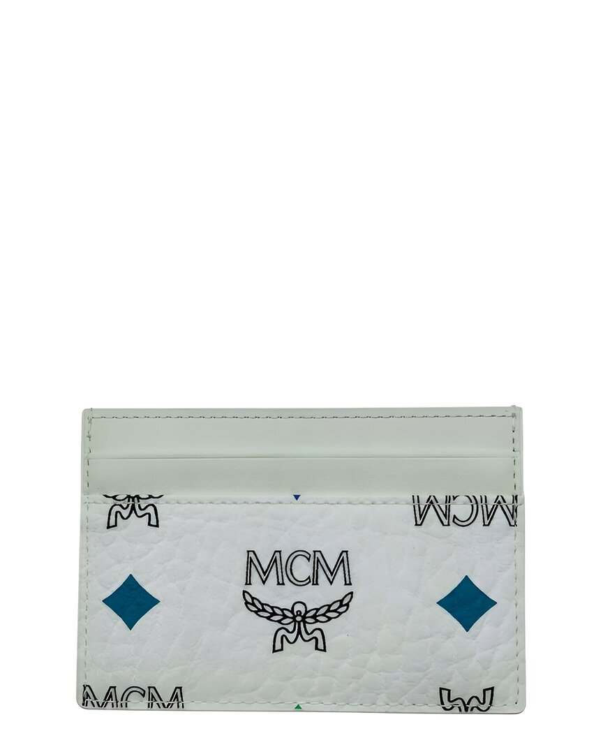 Mcm Canvas Card Holder In Multi