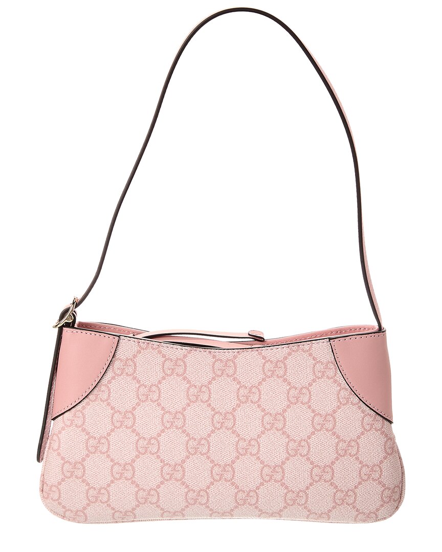 Gucci Gg Emblem Small Fabric Hobo Bag