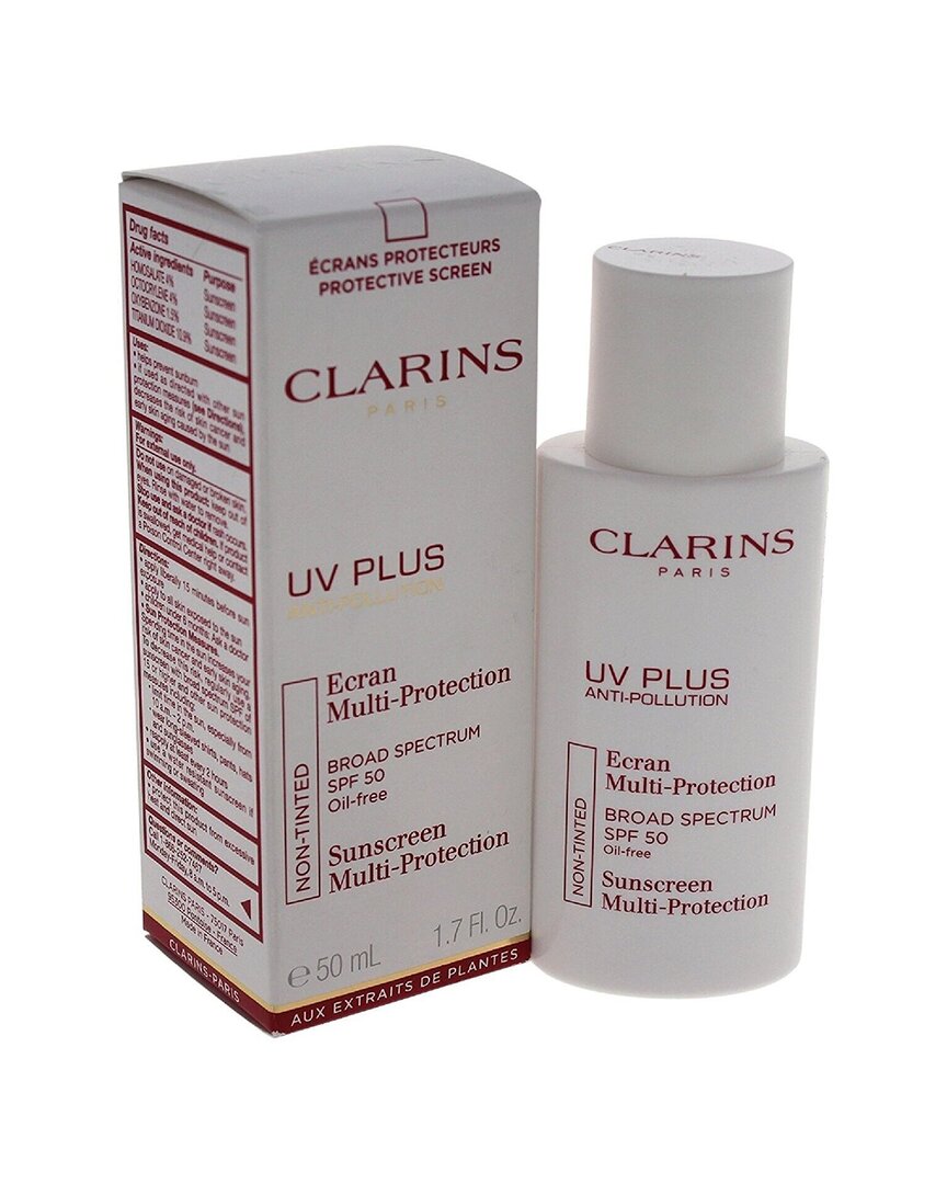 Clarins 1.7oz Uv Plus Anti-pollution Multi-protection In White