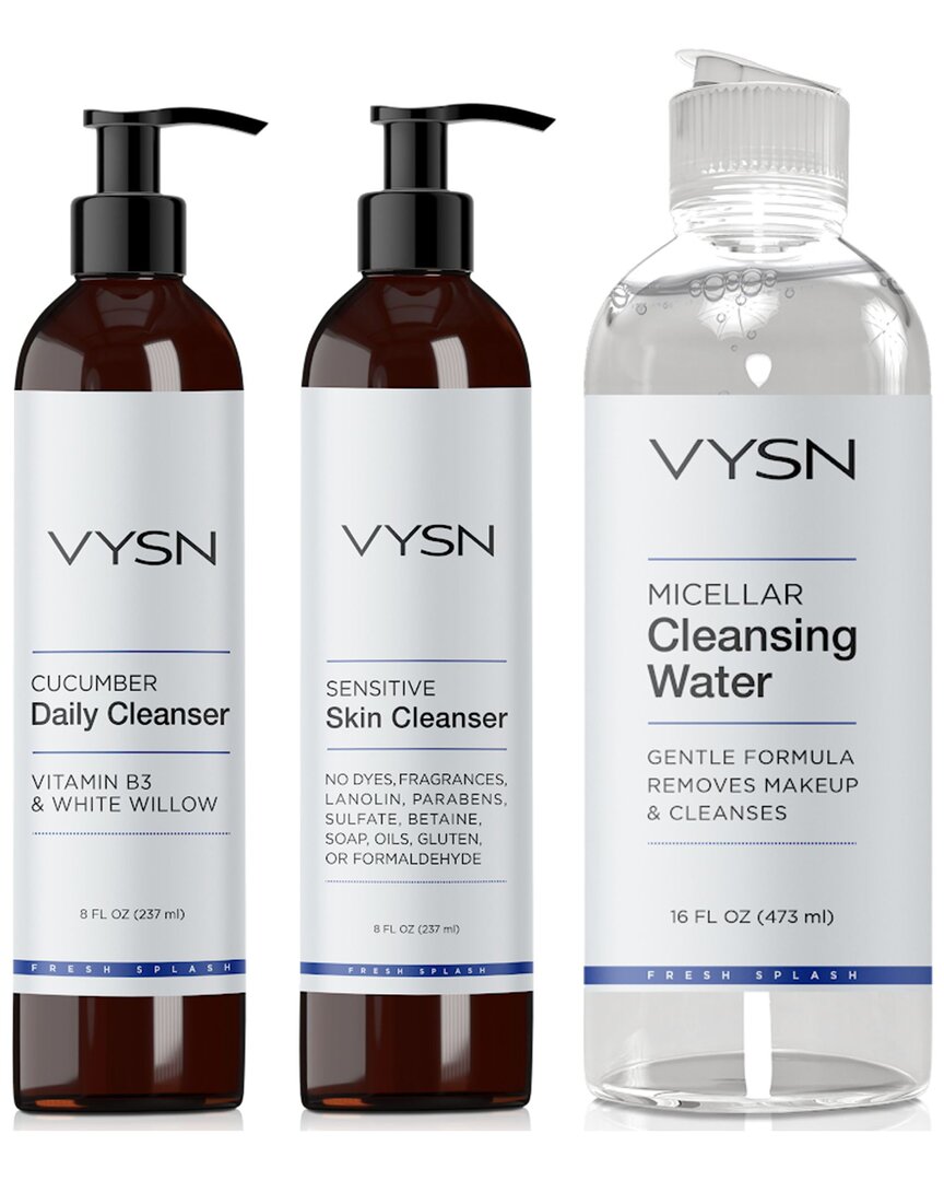 Vysn Unisex Complete Daily Cleanse Trio