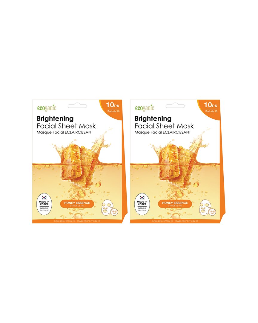 Onsoi Unisex 0.74oz Super Dewy Facial Sheet Mask Carrot 2 X 10 Pack
