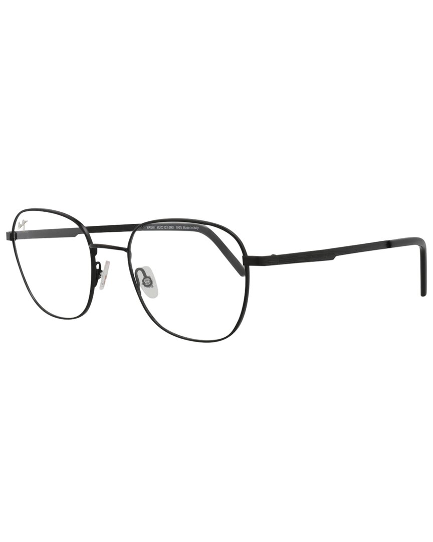 Maui Jim Men's Mjo2133 52mm Optical Frames In Black