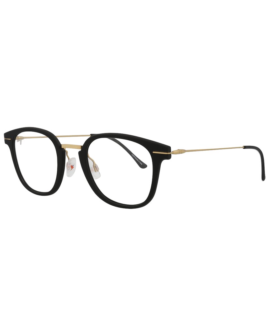 Maui Jim Unisex Mjo2412 49mm Optical Frames In Black