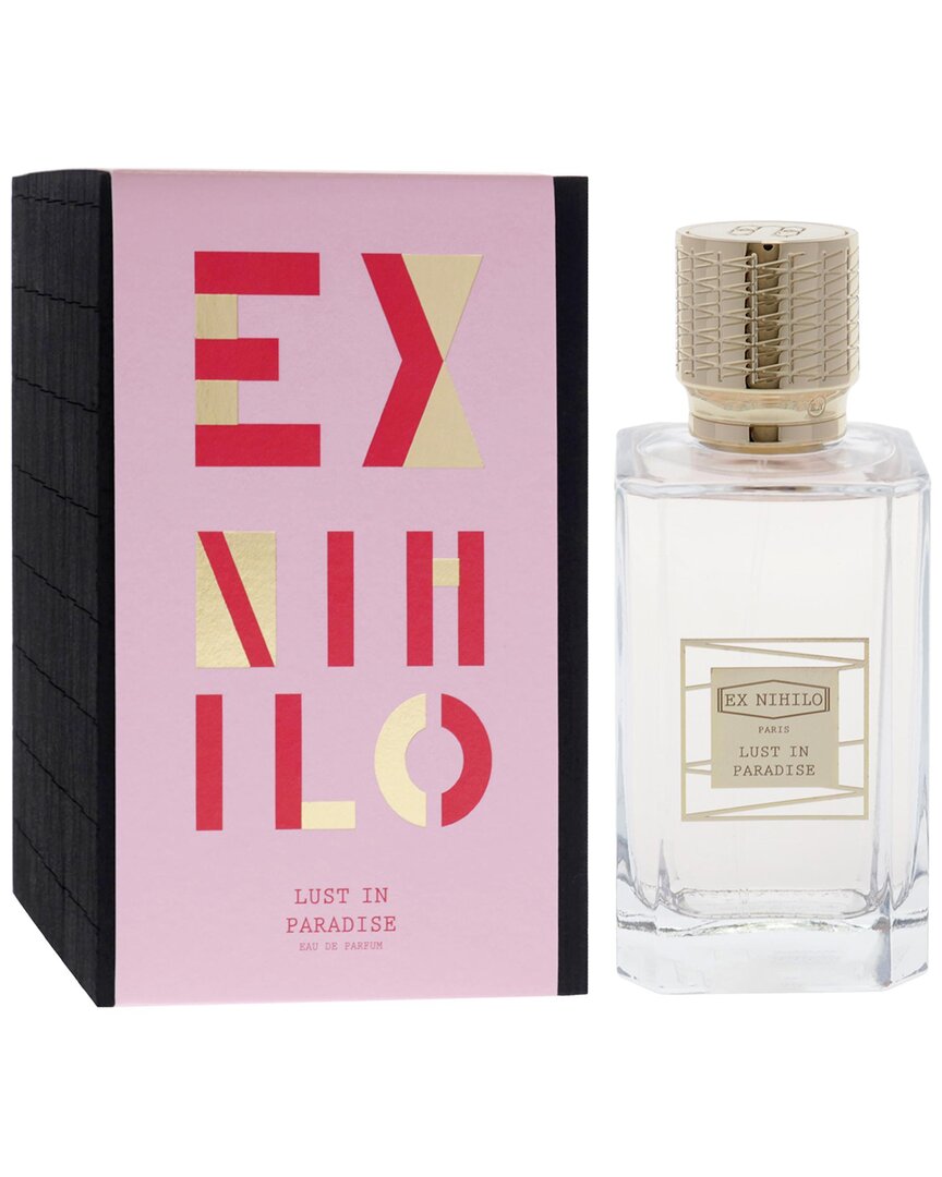 Ex Nihilo Women's 3.3oz Lust In Paradise Edp Spray In White