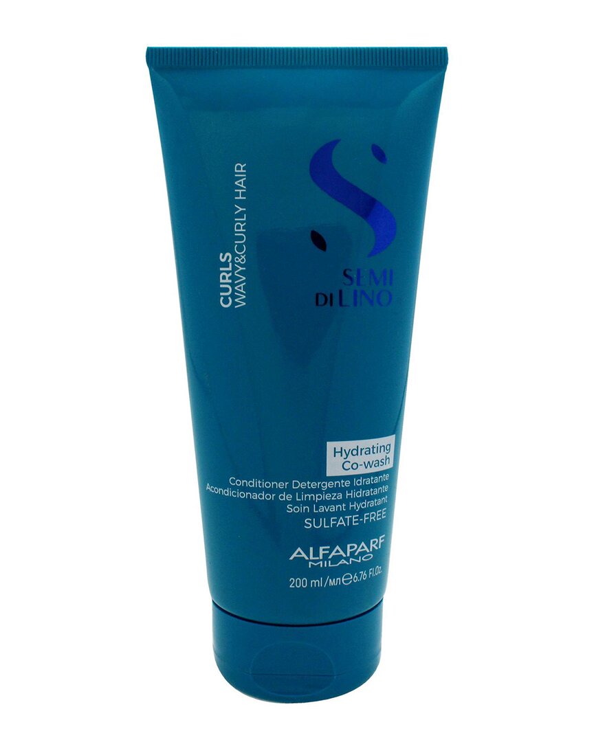 Alfaparf Milano Unisex 6.76oz Semi Di Lino Curls Hydrating Co-wash Conditioner