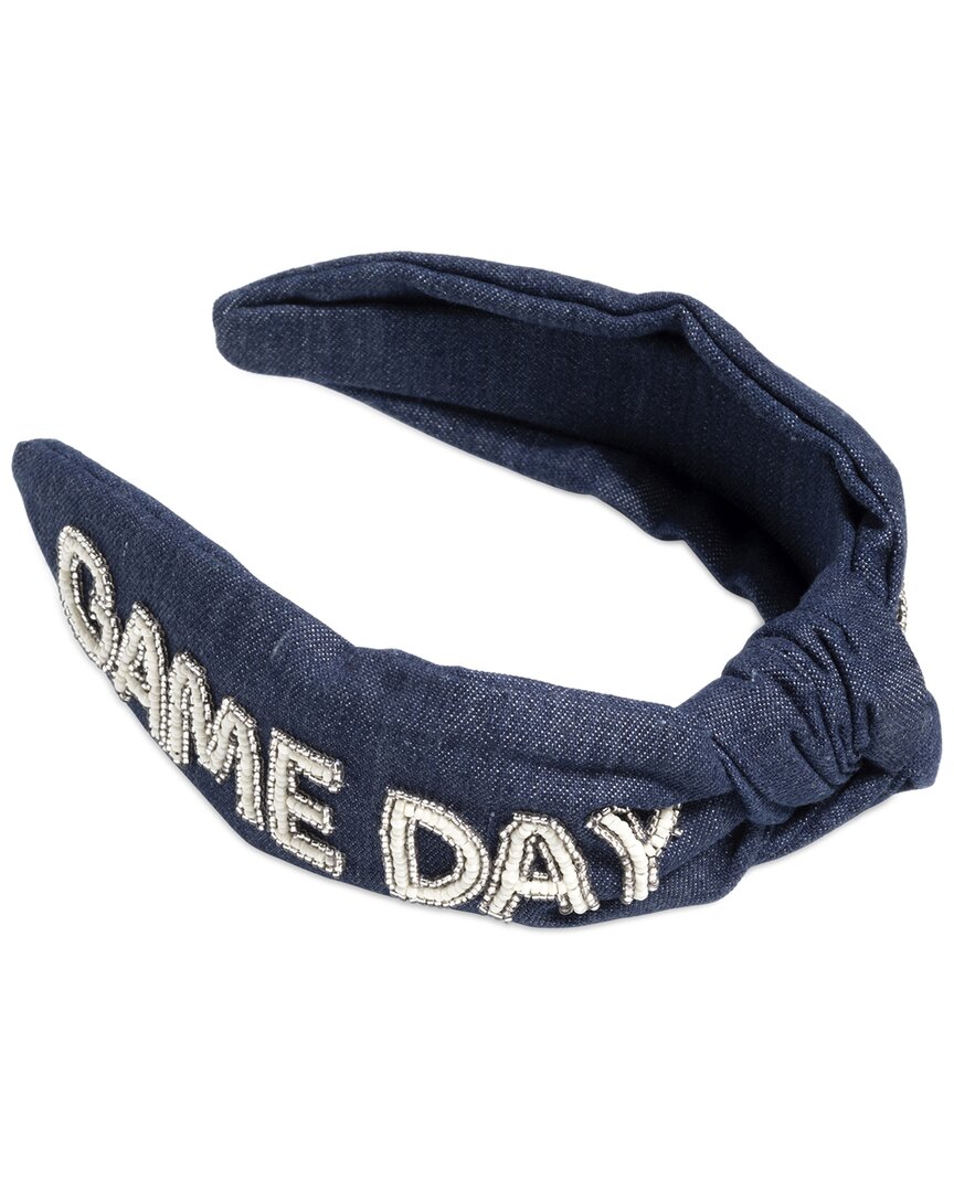 Shiraleah Game Day Headband In Blue