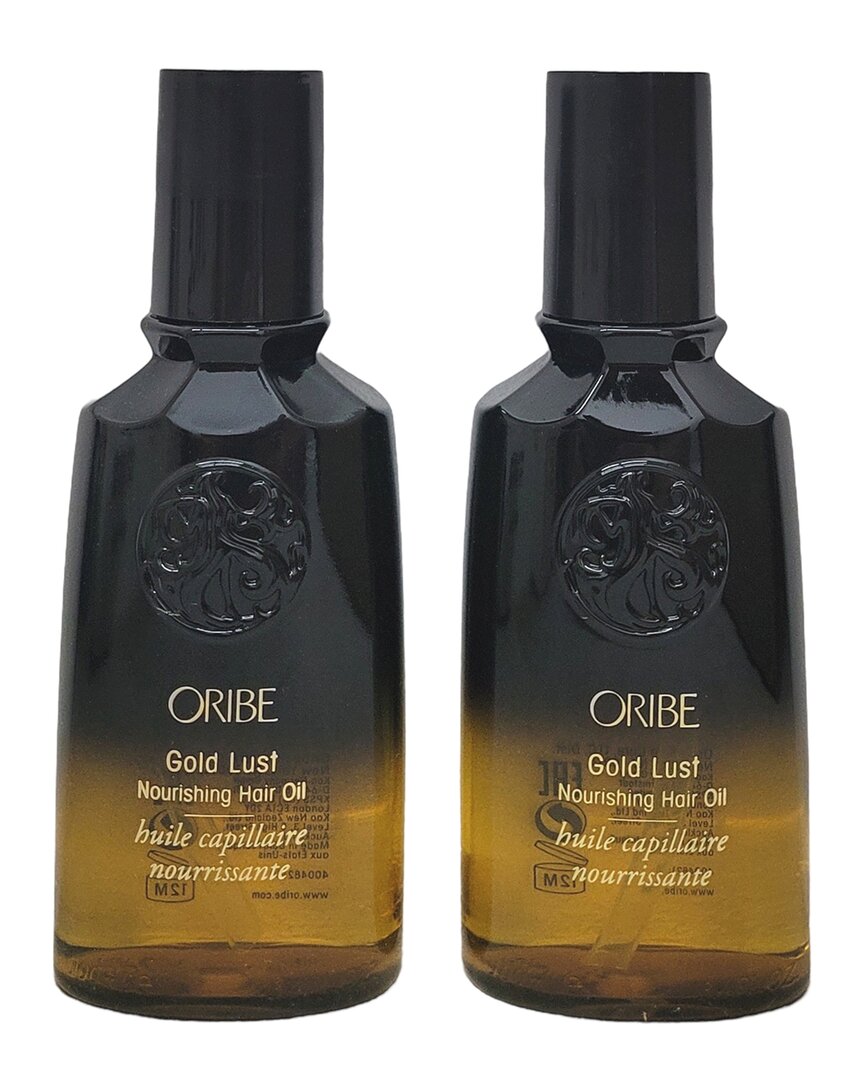 Oribe Unisex 3.4oz 2 Pack Gold Lust Nourishing Hair Oil