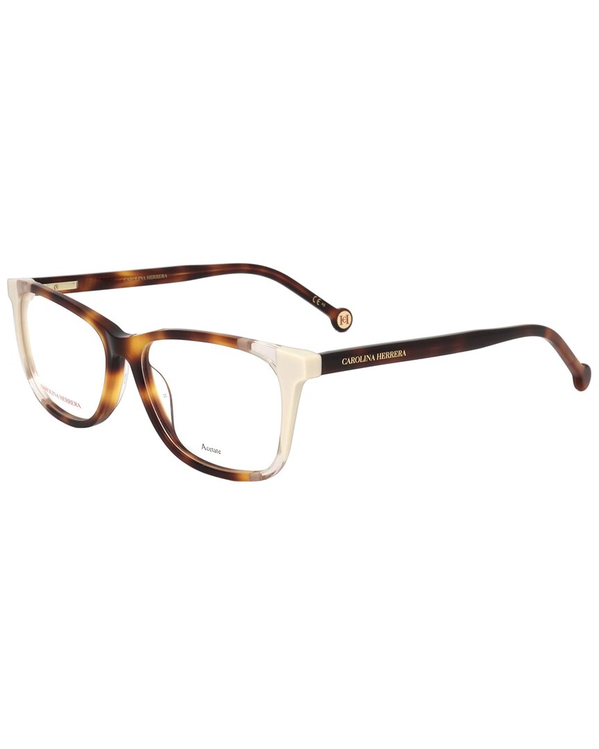 Carolina Herrera Women's Ch 0066 53mm Optical Frames In Brown