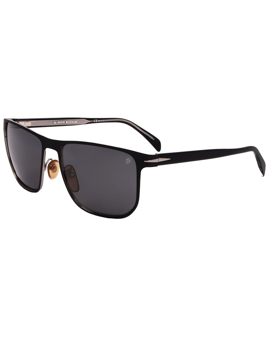 David Beckham Men's Db 1061/s 58mm Polarized Sunglasses In Black