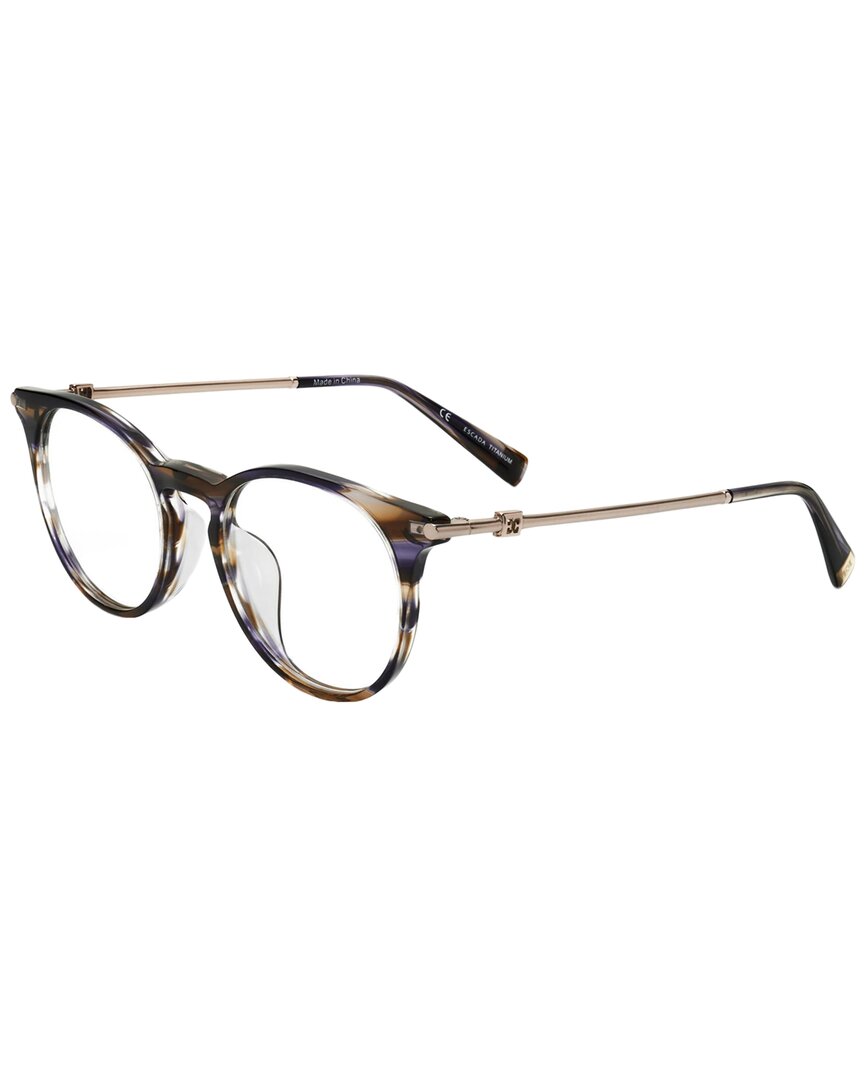 Escada Women's Vesa42f 49mm Optical Frames In Brown