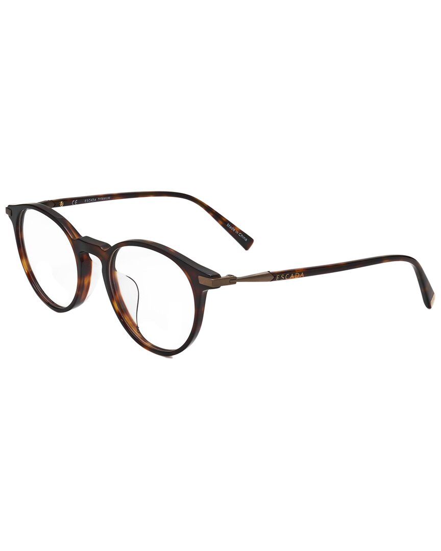Escada Women's Vesa86f 48mm Optical Frames In Brown