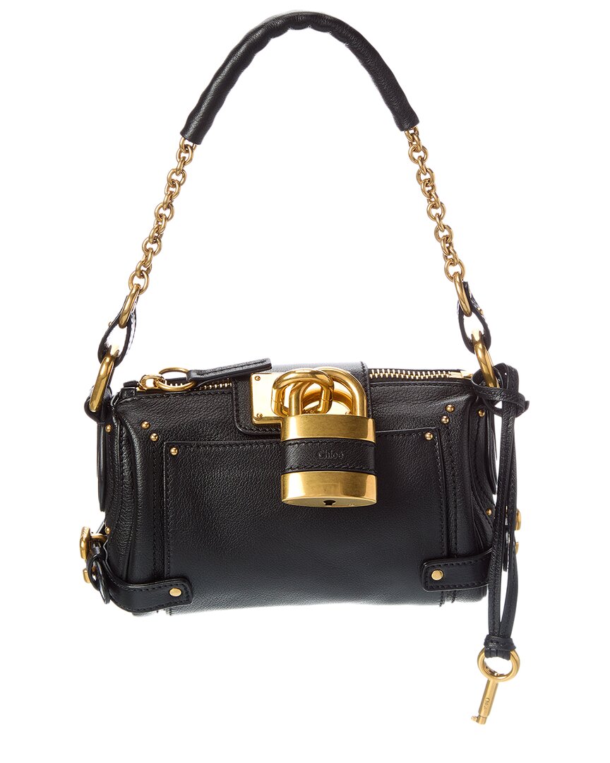 Chloé Dnu Pack  Paddington Bag In Black