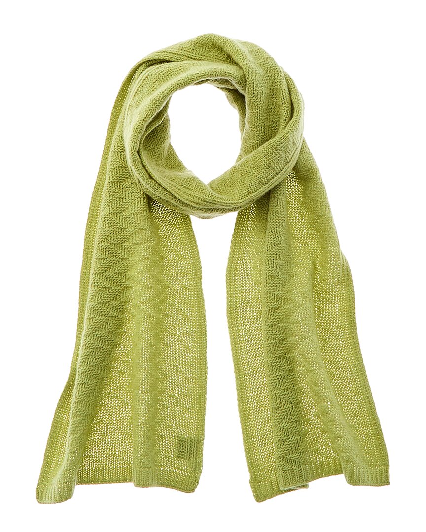 Portolano Cashmere Scarf In Green