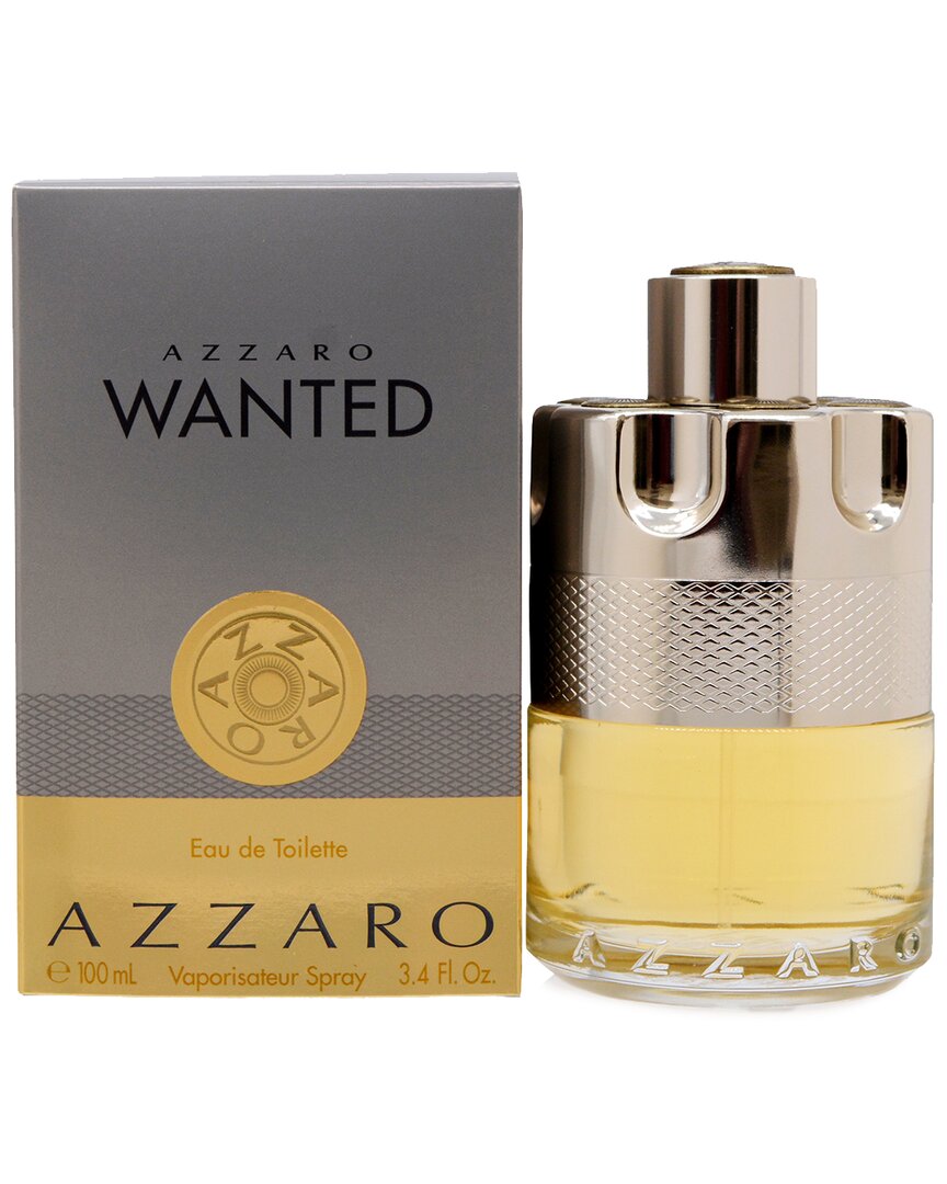 Azzaro Men's Wanted 3.4oz Edt Spray