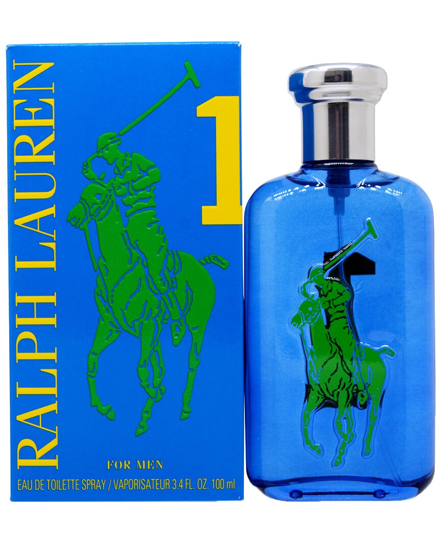 Ralph Lauren Men's Polo Big Pony 1 3.4oz Edt Spray
