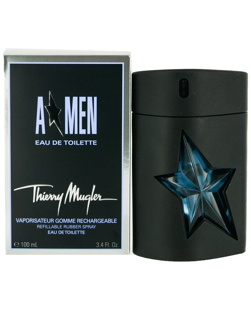 Mugler Thierry  Men's A*men 3.4oz Edt Refillable Spray