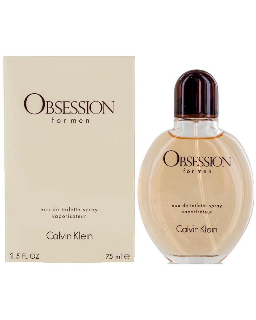 Calvin Klein Men's Obsession 2.5oz Edt Spray