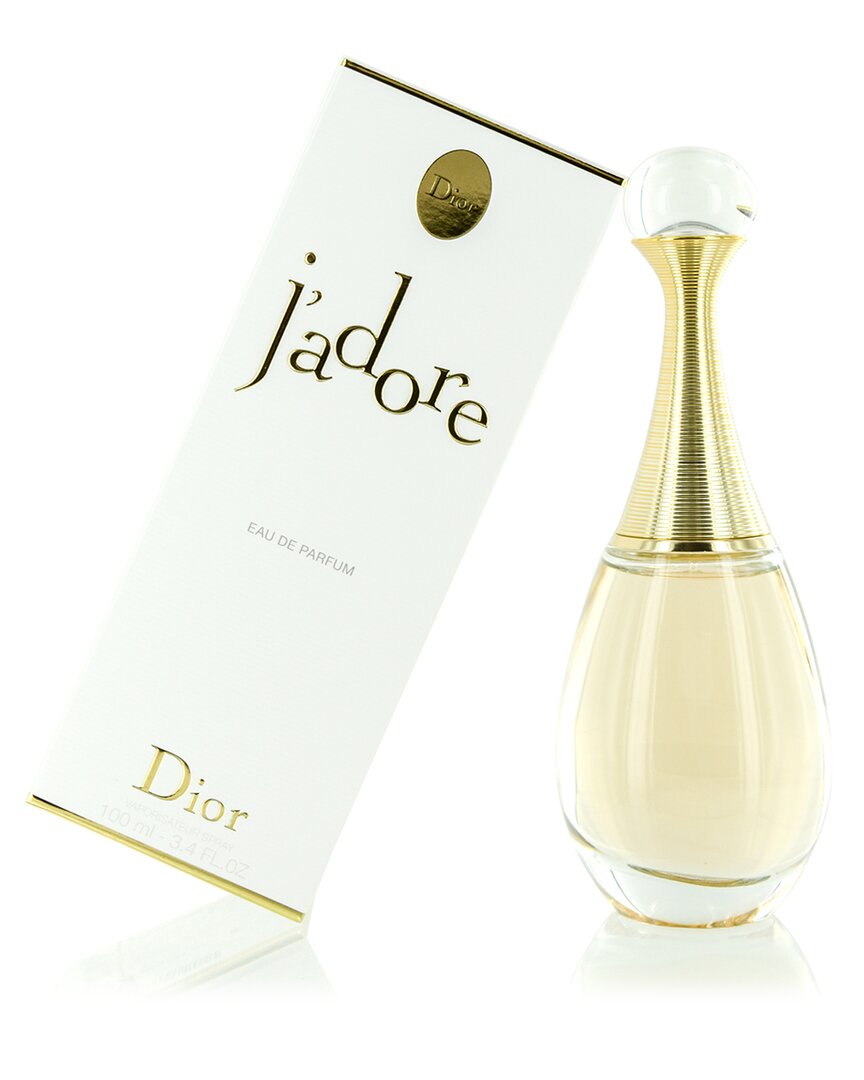 Dior Women's J'adore Eau De Parfum 3.4oz Edp Spray In White