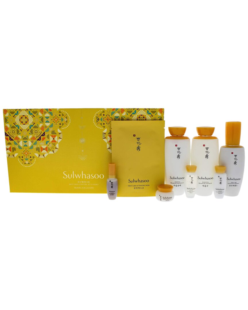 Sulwhasoo Women's First Care Essential 8pc Set In White