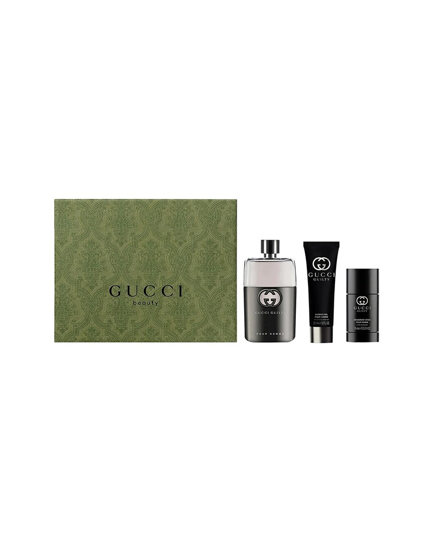 Gucci Men's 3oz Guilty 3pc Set