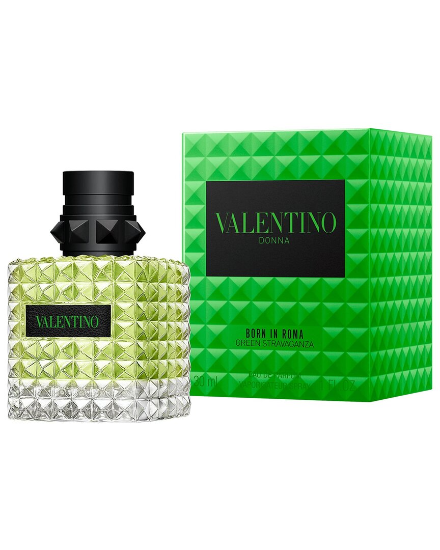 Valentino Women's 1oz Donna Born In Roma Green Stravaganza Edp Spray In White