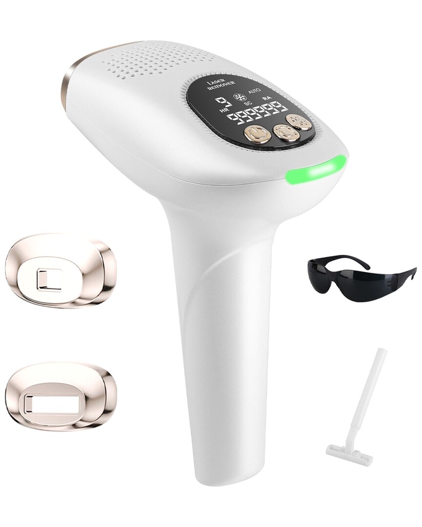 Vysn Unisex 3-in-1 Cooling Ipl Hair Removal In White