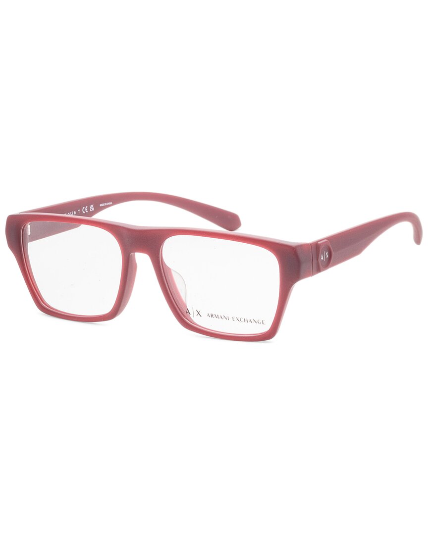 Armani Exchange Men's Ax3097f 55mm Optical Frames In Red