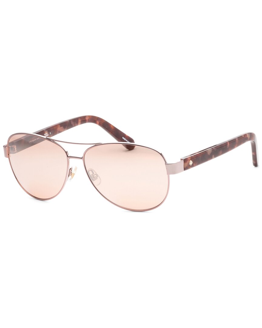 Kate Spade New York Women's Dalia2s 58mm Sunglasses In Gold