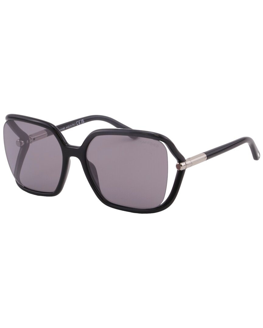 Tom Ford Women's 6001c 60mm Sunglasses In Black