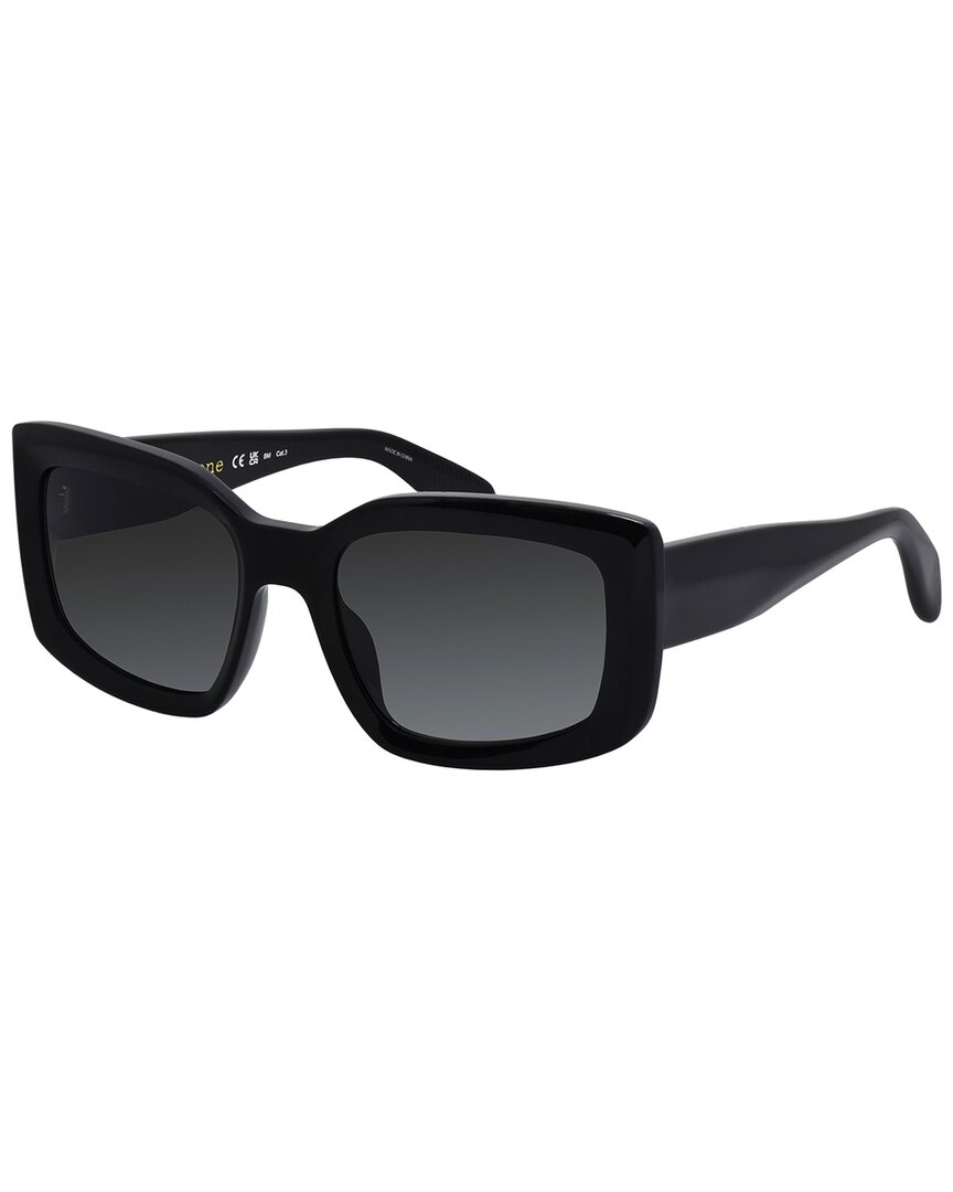 Rag & Bone Rnb 1076/s 807 54mm Womens Square Sunglasses In Black