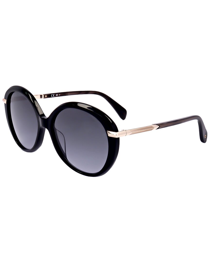 Rag & Bone Women's Rnb1075 56mm Sunglasses In Black