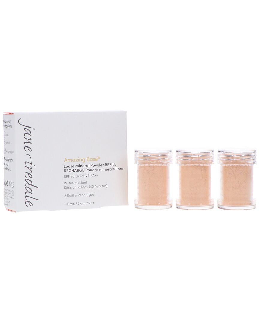 Jane Iredale Unisex 3oz Amazing Base Refill 3 Pack Eu Satin