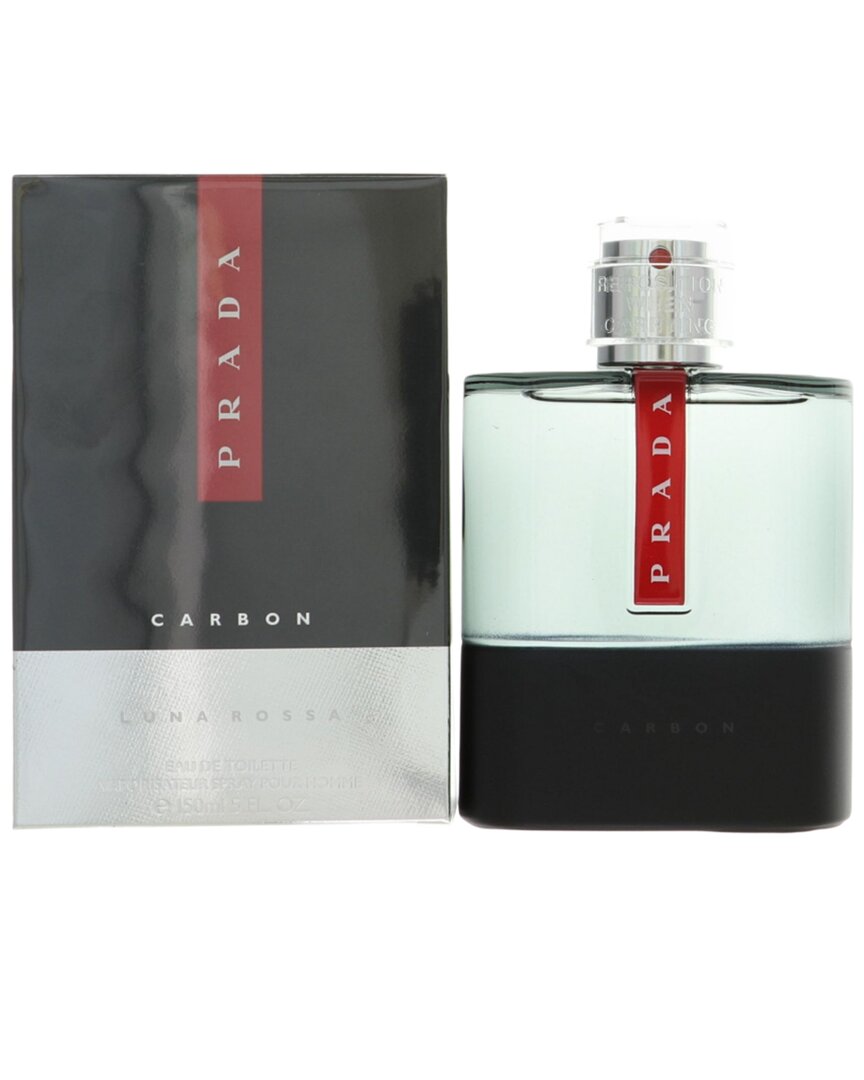 Prada Men's 5oz Luna Rossa Carbon Edt In Transparent