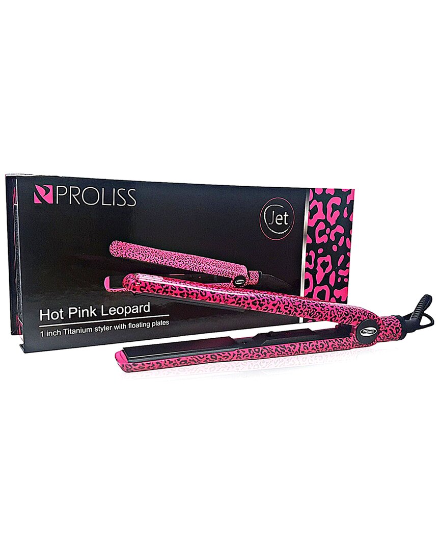 Proliss Unisex Jet 1 Far-infrared Tourmaline-infused Ceramic Styling Iron