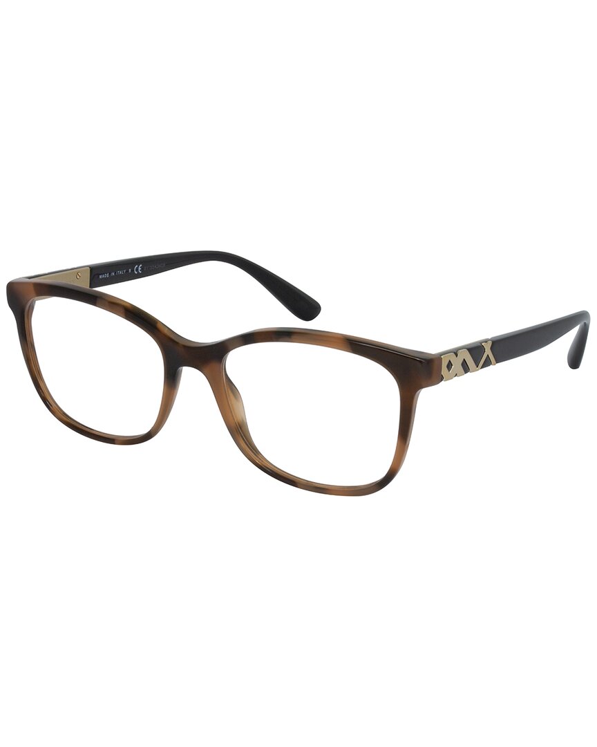 Burberry Unisex Be2242 53mm Optical Frames In Brown