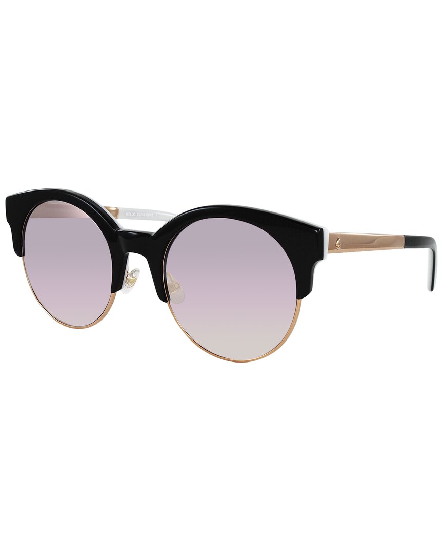 Kate Spade New York Women's Kaileens 52mm Sunglasses In Black