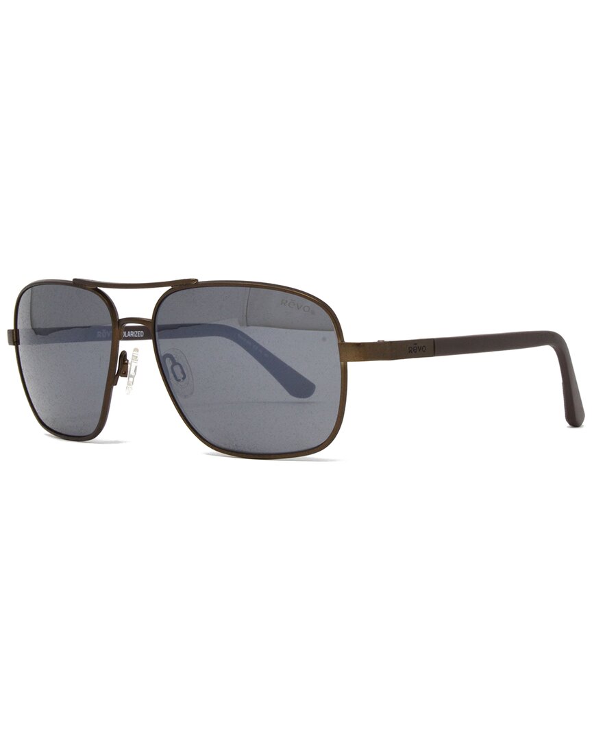 Revo Men's Re1012 46mm Polarized Sunglasses In Brown