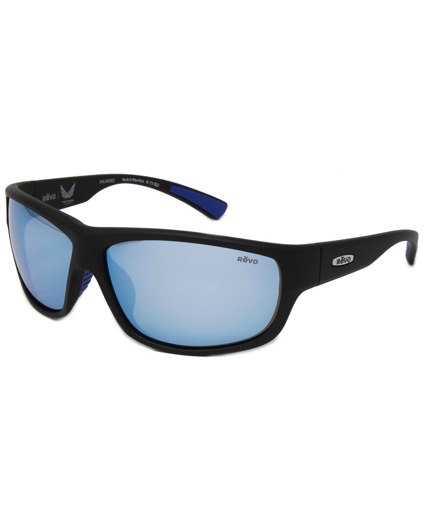 Revo Men's Re1092 66mm Polarized Sunglasses In Black