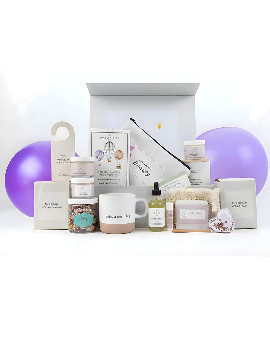 Lizush Unisex Birthday Gift Basket