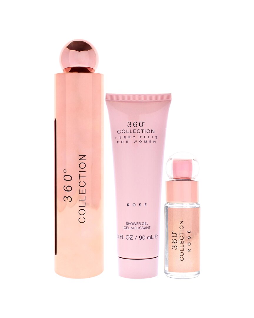 Perry Ellis Women's 360 Rose 3pc Gift Set
