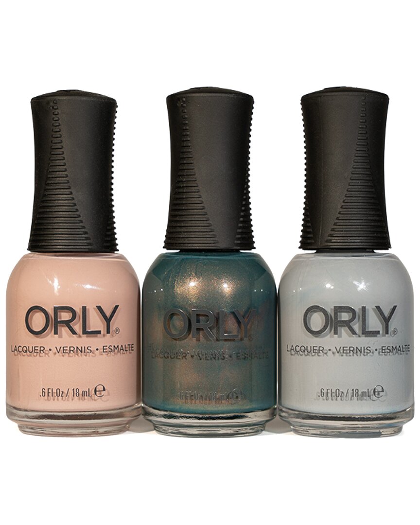 Orly 3pc Nail Polish Set: Shaky Alibi, Metamorphosis, Mirror Mirror