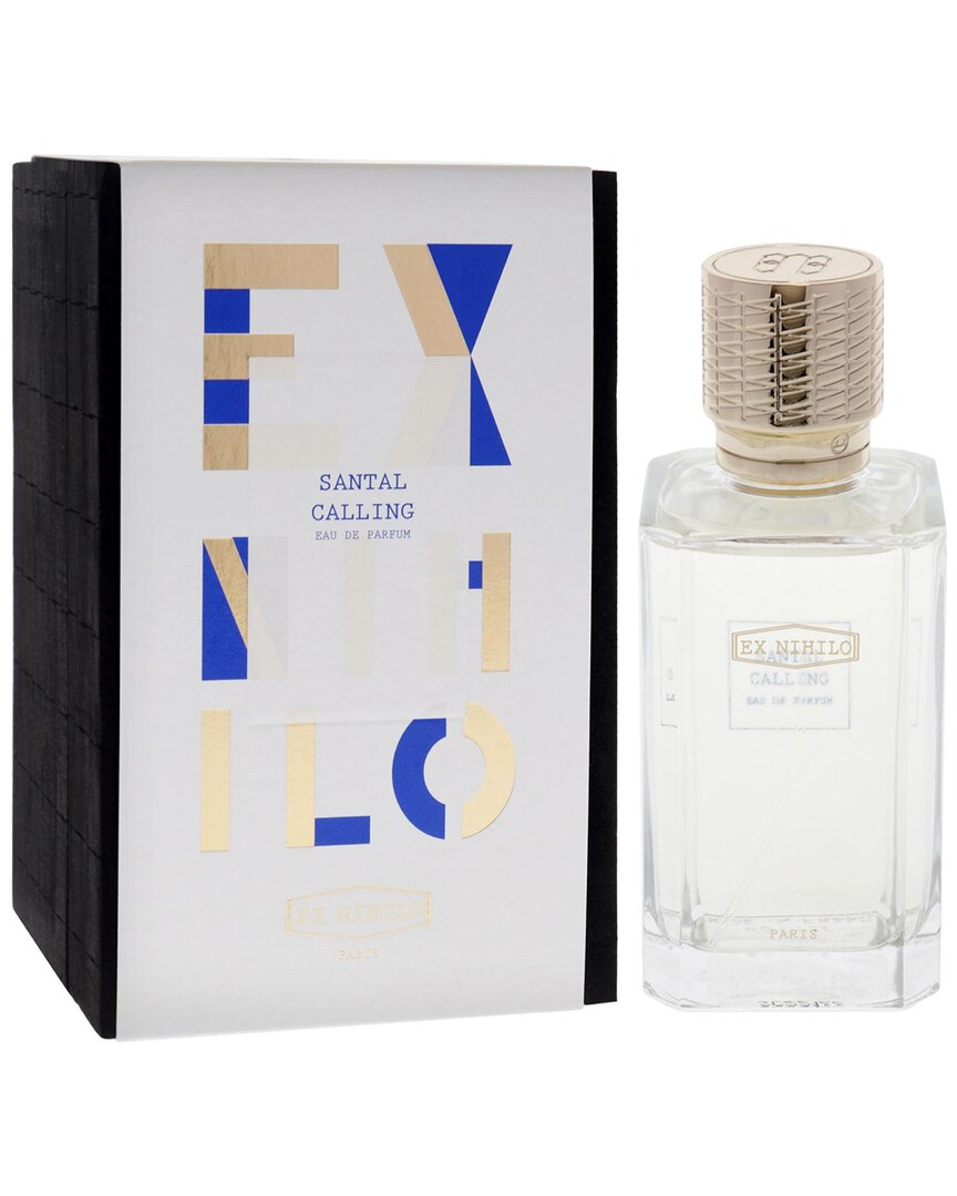 Ex Nihilo Unisex 3.3oz Santal Calling Edp Spray In White