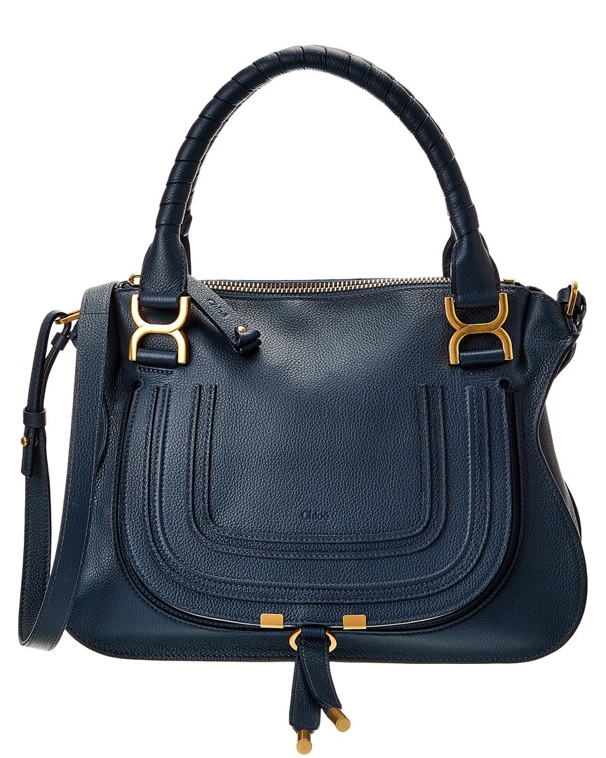 Chloé Navy Medium Marcie Bag