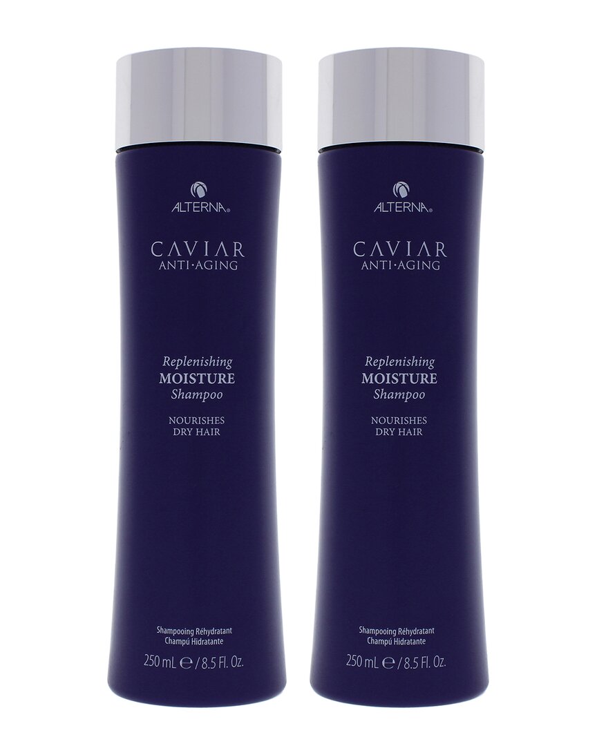 Alterna 8.5oz Caviar Anti Aging Replenishing Moisture Shampoo Pack Of 2
