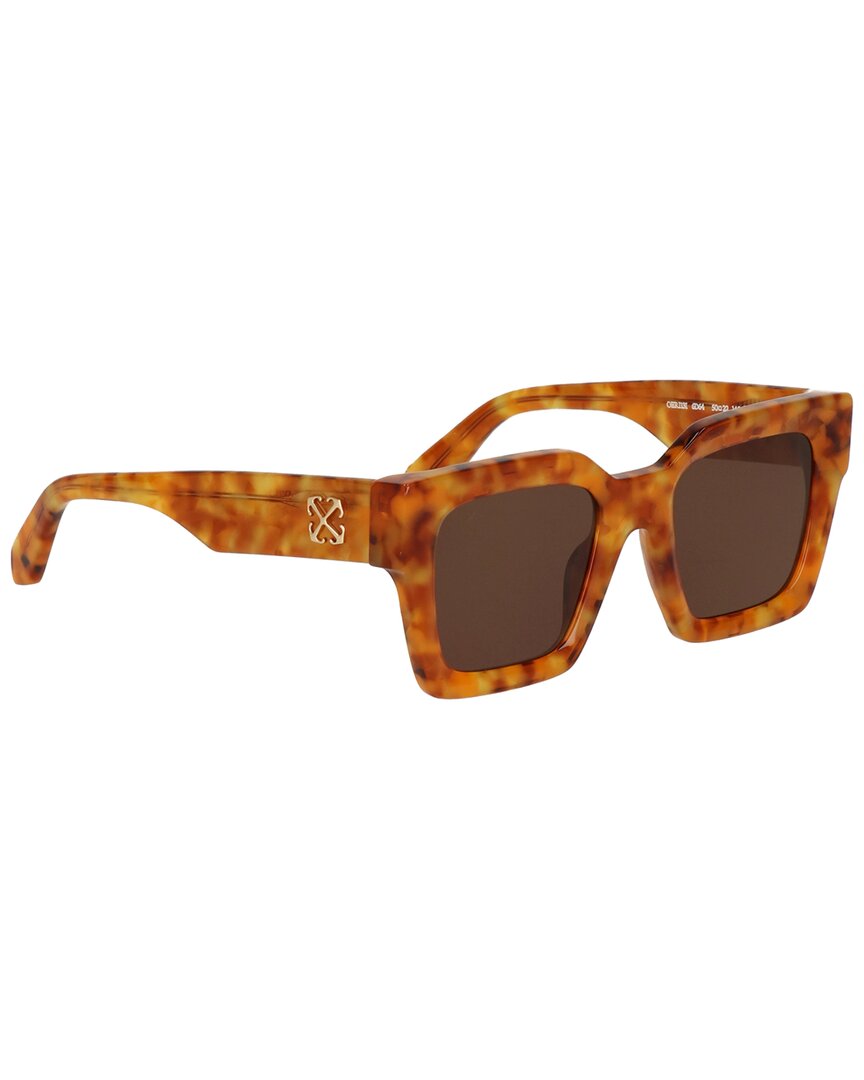 Off-white ™ Unisex Jackson 50mm Sunglasses In Brown