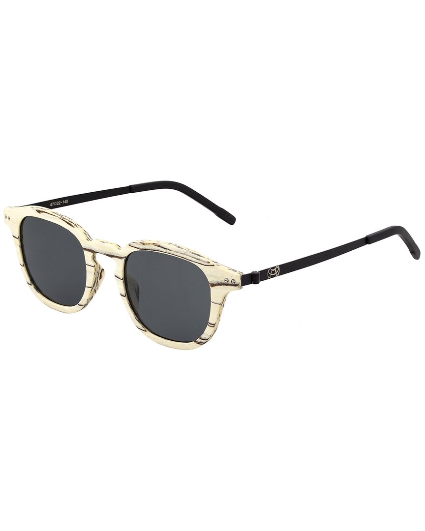 Shop Earth Wood Unisex Kavaja 47mm Polarized Sunglasses