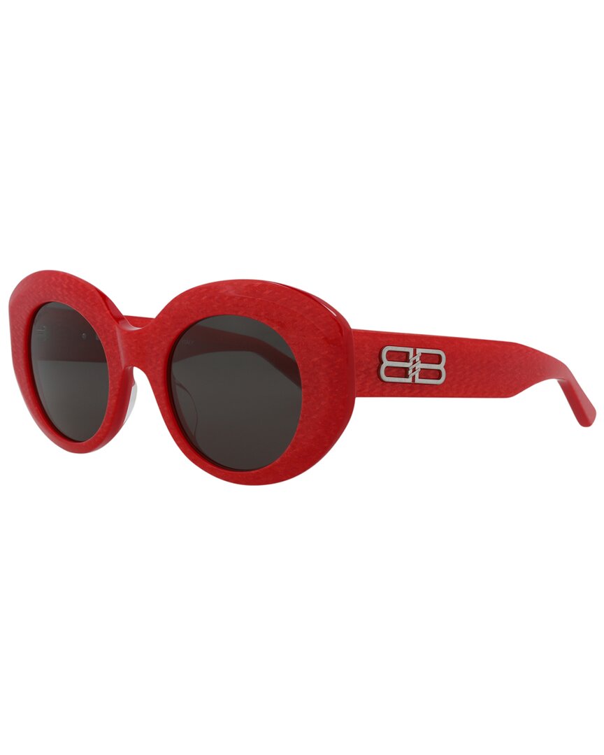 Balenciaga Bb0235s Sunglasses In Red