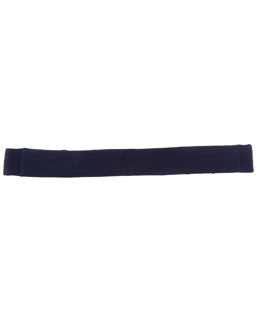 Gucci Silk Cummerbund In Blue